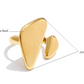 Mismatch Ring Gold
