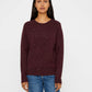 Doffy Jumper Deep Burgundy
