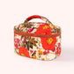 Fine Flowers Quilted Cotton Vanity Case by Powder
