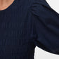 Arlene Top Navy Blue