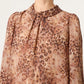 Jane Leopard Print Top