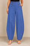 Carla Barrel Leg Jean Blue