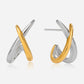 Wishbone Hoop Earrings