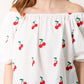 Cherry Bardot Top