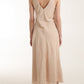 Lisa Linen Maxi Dress Mocha