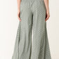 Mandy Wide Leg Cullote Trousers Khaki
