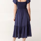 Harper Dress Navy Blue