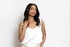 Satin Vest Top White