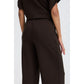 Putsi Wide Leg Trousers Java Brown