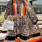Kate Leopard Print Smock Dress