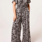 Zoe Zebra Print Jumpsuit