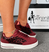 Boheme Trainers Burgundy