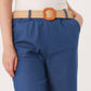 Sarah Wide Leg Trousers Dark Denim
