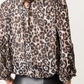 Rebecca Bow Leopard Blouse