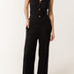 Lyndsey Trousers and Waistcoat Co-ord Black