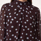 Lola Brown with Blue PolkaDot Top