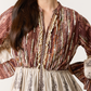 Jamie Embellished & Tassel Paisley Mini Dress