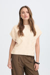 Omea Slipover Vest Knit Birch