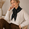 Bandana Slip Through Scarf Black
