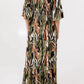 Terry Jungle Print Maxi Dress