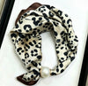 Satin Neck Scarf with Magnetic Closure PERLE-81