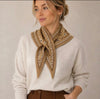 Bandana Slip Through Scarf Camel