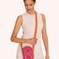Canvas Out and About Bag Pink Tiger
