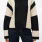 Gigi Jumper Black and Cream