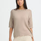 Morla Short Sleeve Knit Humus Melange