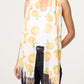 Orange Print Scarf
