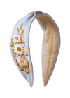 Embroidered Headband Perfect Poise Powder Blue