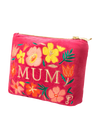 Velvet Mini Pouch Bag Lovely Mum Fuchsia