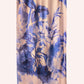 Linen Cotton Scarf China Blue Blooms