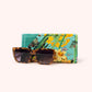 Velvet Sunglasses Pouch Spring Flora by Powder