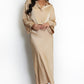 Nicky Satin Bias Cut Midi Skirt Stone