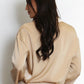 Nicky Satin Shirt Stone