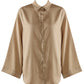 Nicky Satin Shirt Stone