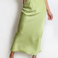 Nicky Bias Midi Skirt Green