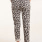 Dana Magic Trousers Leopard Print Beige