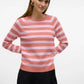 Doffy Jumper Dubarry Pink Stripe