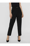 Ulia High Waisted Black Trousers