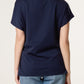 Wren side Tie Top Navy
