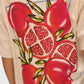 Taz Hayley T Shirt Pomogranate