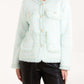 Lacie Pearl Button Cardigan Aqua
