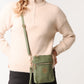 Beth Crossbody Bag Khaki Green