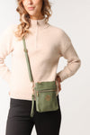 Beth Crossbody Bag Khaki Green