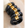 Acrylic Chunky Bracelet Black