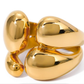 Chunky  Modern Ring Gold