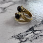 Tigers Eye Layered Ring