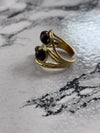 Tigers Eye Layered Ring